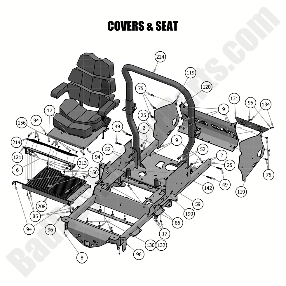 2019 Rogue - Covers and Seat